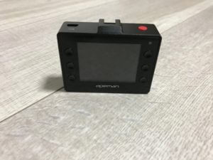APEMANのC760、ドライブレコーダーの本体ディスプレイ側
