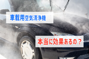 車に置きたい空気清浄機 小型でも臭いは取れるの ぶちくまどっとこむ