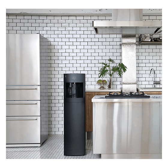 置いている部屋の影響はある、フレシャスのウォーターサーバー「Slat + Cafe」