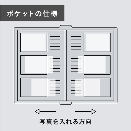 しまうまプリントのアルバム仕様