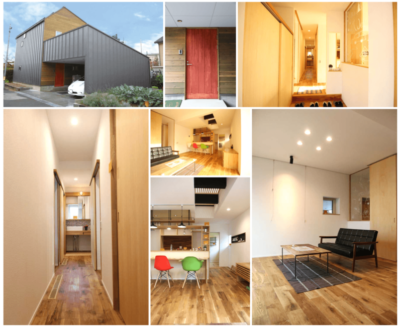 Resizeの新発田モデルハウスの内装、新潟でRe-size（リサイズ）で家を建てる