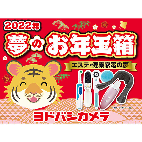 夢のお年玉箱2022 エステ・健康家電の夢