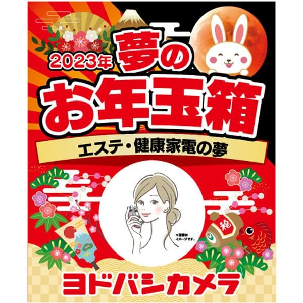 ヨドバシカメラ 福袋 2023 夢のお年玉箱 エステ・健康家電の夢 www