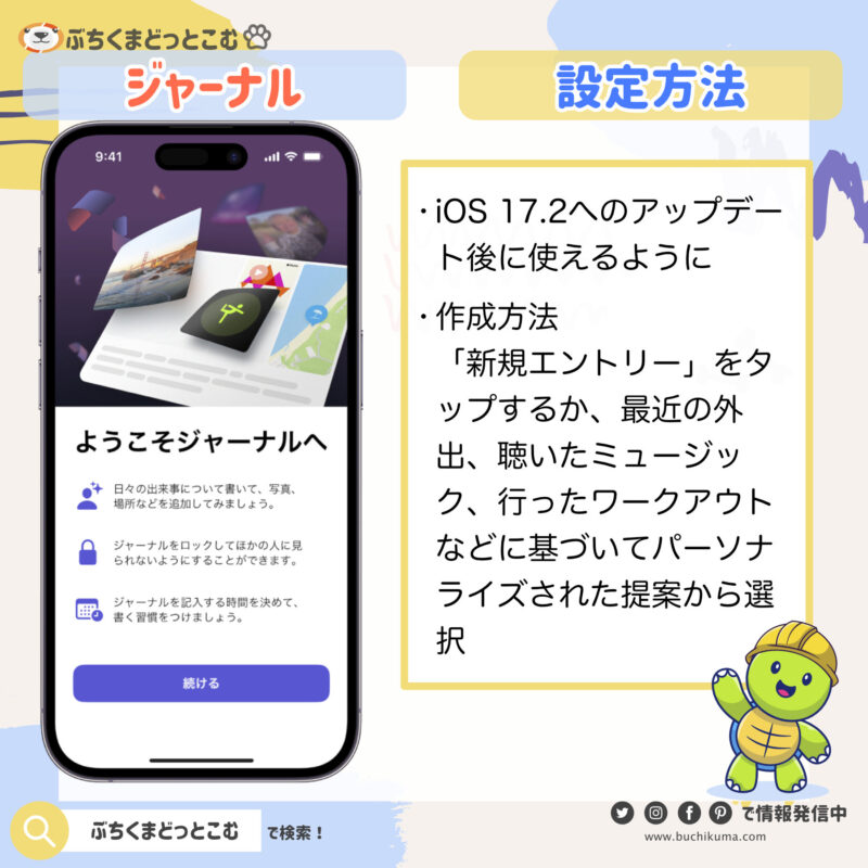 iPhone/iPad「ジャーナル」の知っておきたい裏技集 | ぶちくまどっとこむ