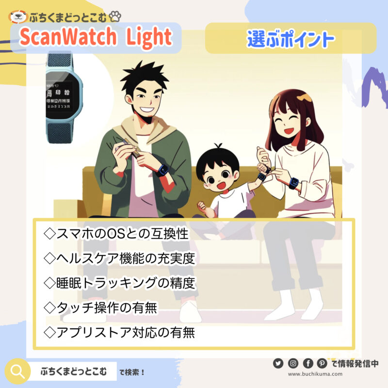 「軽量ハイブリッドスマートウォッチの選び方、ScanWatch Lightはあなたにとってベストの選択肢となるか」